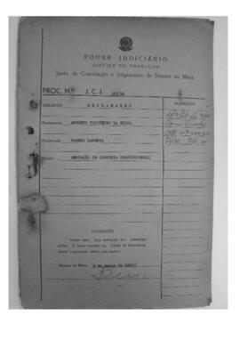 Dissídio Individual Nº 385/64
