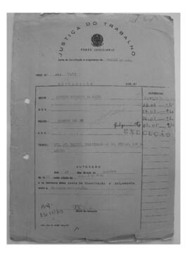 Dissídio Individual Nº 13/79