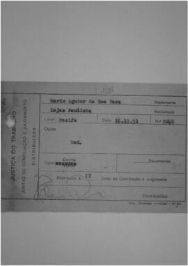 Dissídio Individual  N° 1524/51