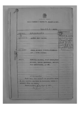 Dissídio Individual Nº 185/67