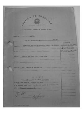 Dissídio Individual Nº 298/79