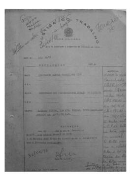 Dissídio Individual Nº 38/76