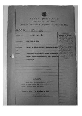 Dissídio Individual Nº 513/65