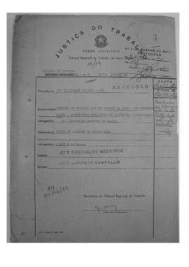 Dissídio Individual Nº 58/79