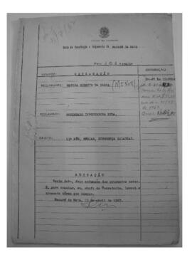 Dissídio Individual Nº 176/67