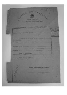 Dissídio Individual Nº 45/77