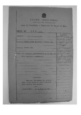Dissídio Individual Nº 445/66