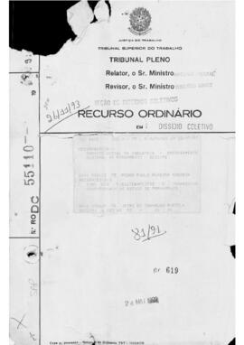 Dissídio Coletivo Nº 81/91