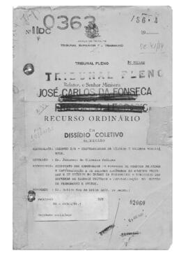 Dissídio Coletivo N° 41/84.3