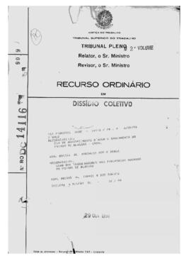 Dissídio Coletivo Nº 30/90.2