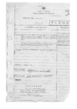 Dissídio Coletivo N° 21/88.2