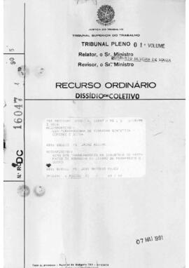Dissídio Coletivo Nº 69/90.1