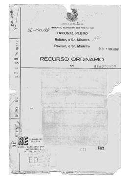 Dissídio Coletivo N° 100/89.3