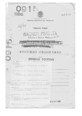 Dissídio Coletivo N° 12/88.2
