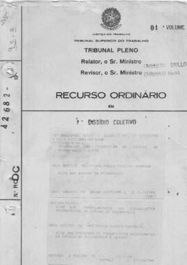 Dissídio Coletivo N° 17/84.1