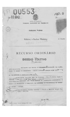 Dissídio Coletivo N° 21/83.v2