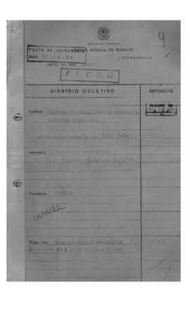 Dissídio Coletivo N° 02/85