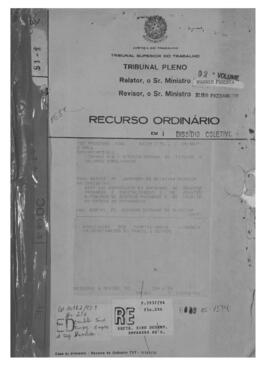 Dissídio Coletivo Nº 134/90.2