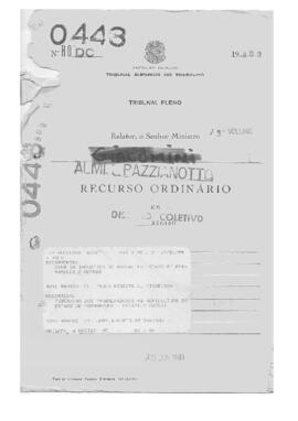 Dissídio Coletivo N° 86/89.3