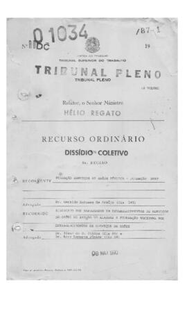 Dissídio Coletivo Nº 26/85.2