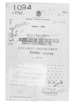 Dissídio Coletivo N° 04/89.2