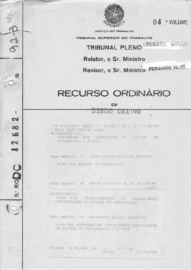 Dissídio Coletivo N° 17/84.4