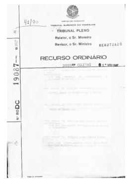 Dissídio Coletivo N° 41/90.1