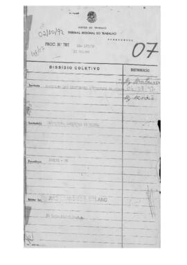Dissídio Coletivo Nº 125/90.2