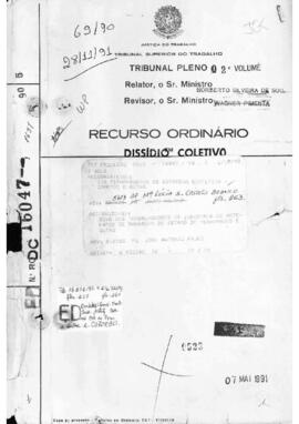 Dissídio Coletivo Nº 69/90.2