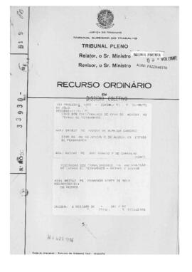 Dissídio Coletivo Nº 106/90.3