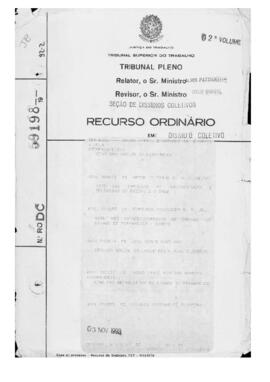 Dissídio Coletivo N° 40/91.2