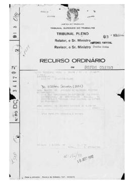 Dissídio Coletivo N° 21/90.3