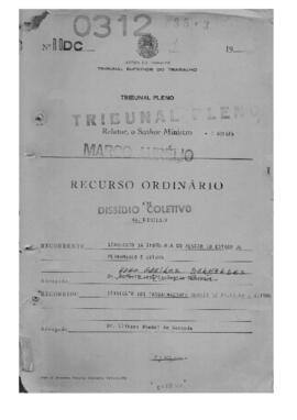 Dissídio Coletivo N° 33/84.1