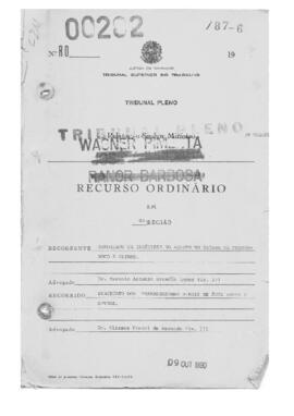 Dissídio Coletivo N° 32/86.3