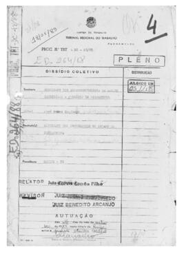Dissídio Coletivo N° 48/88
