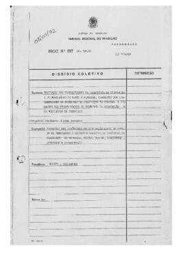 Dissídio Coletivo Nº 129/90.1