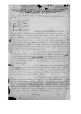 Dissídio Coletivo N° 39/84