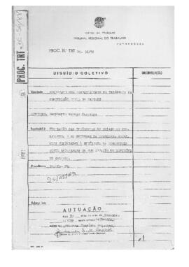 Dissídio Coletivo N° 56/88