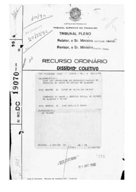 Dissídio Coletivo N° 60/90