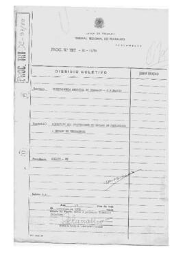 Dissídio Coletivo N° 97/89