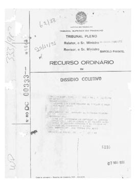 Dissídio Coletivo N° 62/88